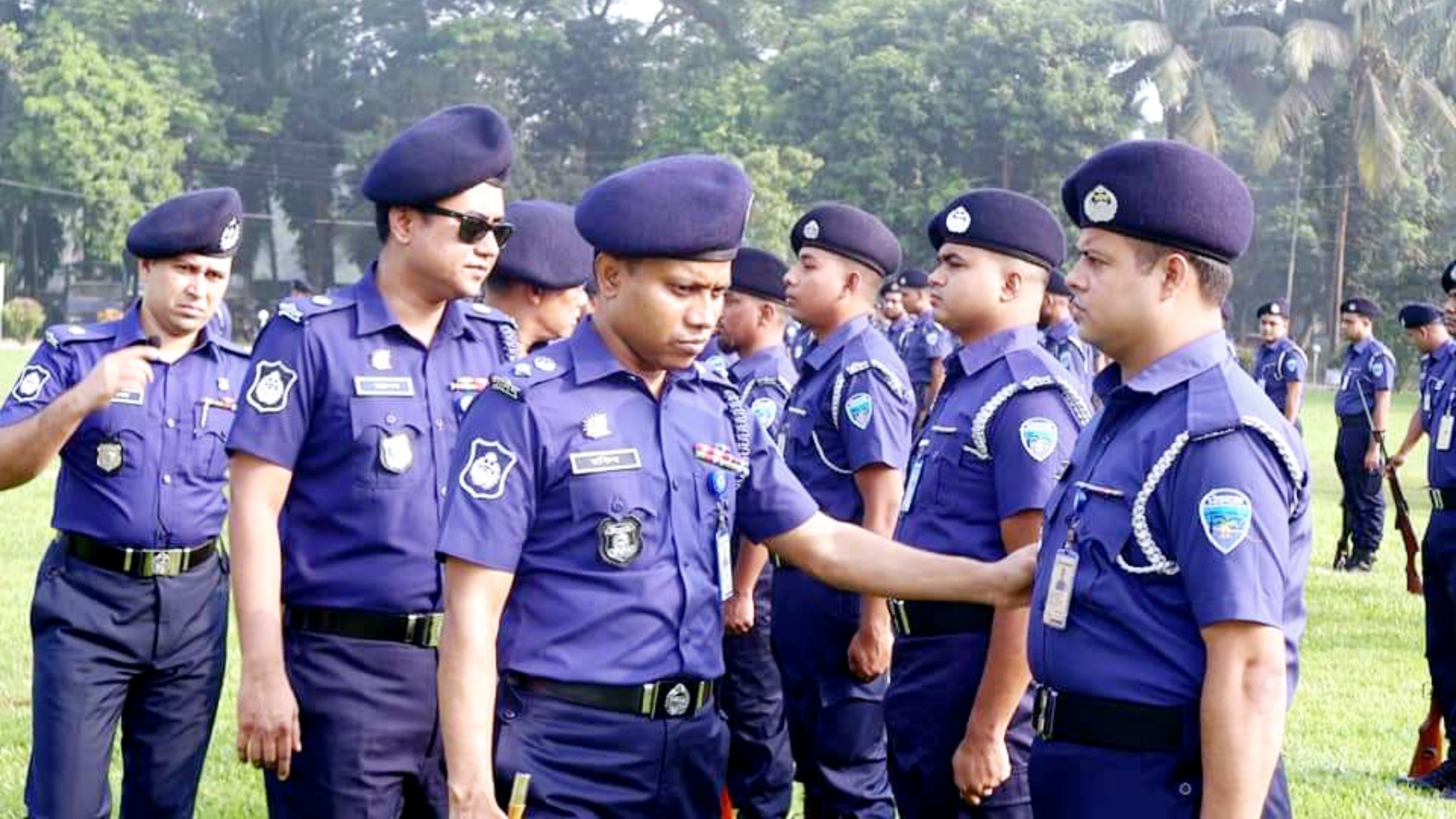 চাঁদপুর জেলা পুলিশের মাস্টার প্যারেড অনুষ্ঠিত