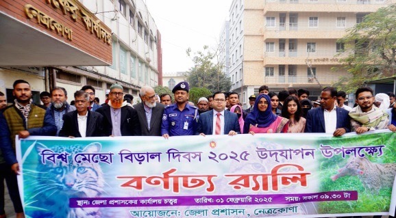 নানা আয়োজনে নেত্রকোনায় বিশ্ব মেছো বিড়াল দিবস উদযাপিত