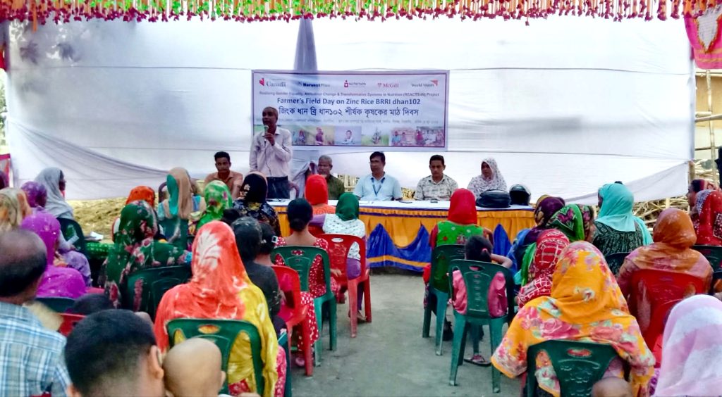 ঠাকুরগাঁওয়ে জিংক ব্রি ধান-১০২ শীর্ষক কৃষক মাঠ দিবস অনুষ্ঠিত